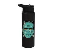 Universal Monsters Frankenstein Vintage Portrait Stainless Steel Insulated Water Bottle