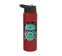 Universal Monsters Frankenstein Vintage Portrait Stainless Steel Insulated Water Bottle