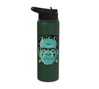 Universal Monsters Frankenstein Vintage Portrait Stainless Steel Insulated Water Bottle