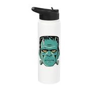 Universal Monsters Frankenstein Vintage Portrait Stainless Steel Insulated Water Bottle
