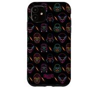 Universal Monsters Neon All-Over Print Custodia per iPhone 11