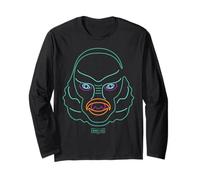 Universal Monsters Neon Creature from The Black Lagoon Maglia a Manica