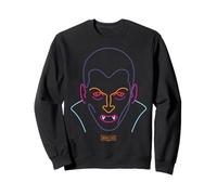 Universal Monsters Neon Dracula Portrait Felpa