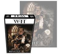 Universal Monsters, puzzle da 1000 pezzi, icone dei mostri universali, puzzle horror classico, per adulti, regalo di film spaventoso