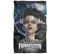 Universal Monsters The Bride Head Coperta super morbida al tatto setoso - 91 x 147 cm