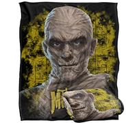 UNIVERSAL MONSTERS The Mummy Head Coperta super morbida al tatto setoso - 152 x 127 cm