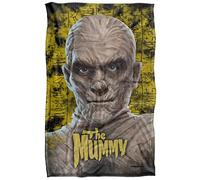 Universal Monsters The Mummy Head Coperta super morbida al tatto setoso - 91 x 147 cm