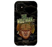 Universal Monsters The Wolf Man Vintage Halloween Mask Custodia per iPhone 11