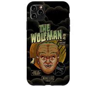 Universal Monsters The Wolf Man Vintage Halloween Mask Custodia per iPhone 11 Pro Max