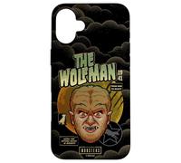 Universal Monsters The Wolf Man Vintage Halloween Mask Custodia per iPhone 16 Plus