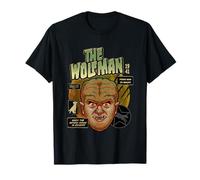 Universal Monsters The Wolf Man Vintage Halloween Mask Maglietta