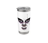 Universal Monsters Wolf Man Minimalist Portrait Bicchiere termico in acciaio inox doppia parete