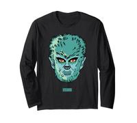 Universal Monsters Wolf Man Vintage Portrait Maglia a Manica