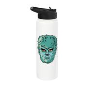 Universal Monsters Wolf Man Vintage Portrait Stainless Steel Insulated Water Bottle