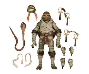 Universal Monsters X TMNT Michelangelo Come La Mummia Action Figure Da 7 Pollici