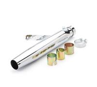 Universal Motorcycle Exhaust Muffler Retro Vintage Classic Electroplating Moto For CG125 For SR400 /CB500/ VT500 /CM300 500 Cafe