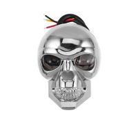 Universal Motorcycle Headlight Skeleton Design Lamp for Motorbikes Night Safety 3.5 2.6 2.2in Durable Construction 1Pack