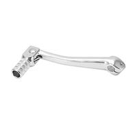 Universal Motorcycle Kick Starter | CNC Aluminium High Accuracy Eliminates Stalling | Responsive Kick Lever for Cruisers/Off - Road Motorcycles/Sport Motorcycles | Smooth (Argento)