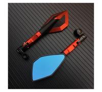 Universal Motorcycle Rearview Mirror Moto CNC Side Mirrors For YAMAHA For Ys 150 For Tmax 530 For Tdm 850 For Fz6n For Mt10 For C8 For Nmax 155 For Fazer8,Wider Vision