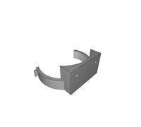 Universal Mount for 59mm Fire Extinguisher with Elastic Band Attachment System