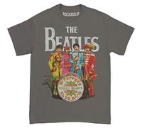 Universal Music Shirts - Maglietta, colletto tondo, manica corta, unisex, Grigio (Grau (Dunkelgrau)), 38/40- DE