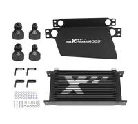 Universal Oil Cooler 19 Row Alluminio Kit Completo AN10 Deflettori Performance