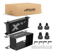 Universal Oil Cooler 19 Row Alluminio Kit Completo AN10 Deflettori Performance