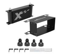Universal Oil Cooler 19 Row Alluminio Kit Completo AN10 Deflettori Performance