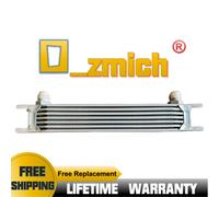 Universal Oil Cooler 7 Rows Aluminum AN10 Fitting Additional Cooling Oil Cooler