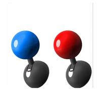 Universal One-Click Start Joystick, Car Engine Ignition & Computer Power Switch Button, 12 V Automotive & PC Case Push Start Device with Remote Control (Red Blue)