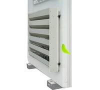Universal Outdoor AC Unit Cover Defender Deflettore Condizionatore d'Aria,Copertura della Guida del Vento Deflettore Soffiaggio Anti-Diretto della Presa d'Aria Durevole,condensatore Cover Protettiva