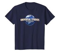 Universal Parks Universal Studios Florida Maglietta, Bambini, Navy, 10 Anni