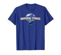 Universal Parks Universal Studios Florida Maglietta, Uomo, Blu Reale, M