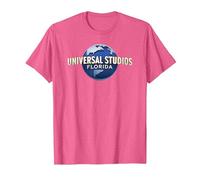 Universal Parks Universal Studios Florida Maglietta, Uomo, Rosa mélange, XXL