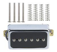 Universal Pickup for Electric Guitar and Bass, High Quality MultiFunctional Instrument Accessory, Alnico Magnet Pickup with Screws and Springs for Enhanced Sound Collection, Lightw