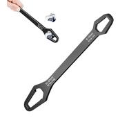 Universal Port Spanner, Adjustable Tightening Wrench, 124g Double Head Tool with Grip Feature, Heavy Duty Repair Wrench Set, Workshop Tool with Ergonomic Design, Mechanical Use for Bike Repair