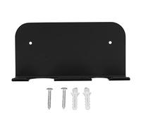 Universal Portafilter Handle Hanger | Space Saving Wall Mount for 51/54 / 58mm Handles | Aluminum Alloy Coffee Machine Accessory with Adhesive & Screws (Nera)
