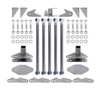 Universal Posteriore Weld-On Parallel 4 Kits di sospensione Link with 24" Barre