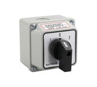 Universal Rotary Changeover Switch SZW26-20/D202.2D with Master Switch Exterior Box 660V 20A 3 Position 2 Phase f54