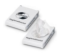Universal Sacchetti igienici colore bianco 25 x 30 sacchetti (750 pezzi)