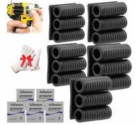 Universal Self-Adhesive Drill Bit Gripper, Spider Tool Holster, Drill Bit Holder Tool for Impact Driver, Easy to Install High Strength 3M Adhesive Drills (5*PCS)