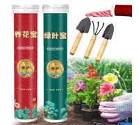 Universal Slow-Release Organic Fertilizer, 22/44/66Pack Home Gardening Universal Slow-Release Tablet Organic Fertilizer, Concentrated All-Purpose Fertilizer Ease Plant Food (Mix, 2pcs)