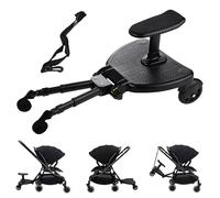 Universal Stroller Board - Adjustable Standing Ride On Attachment | Stroller With Seat For Kids, Strollers Board For Girls Boys, Attachment For Outdoor Shopping Walking Picnic Camping Vacation