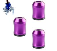 Universal Strong Magnetic Screw Ring, 1/4 Inch/6.35mm Screwdriver Head Magnetic Ring for Hex Screwdriver and Power Bits, Mechanics, Carpenters, Household Repairs (3PCS E)