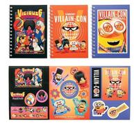 Universal Studio Japan Minions Minion Sticker Notebook Set (A6 / 3 notebook)