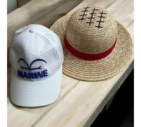 Universal Studios Japan 2024 One Piece Monkey D Luffy Straw Hat & MARINE NavyHat
