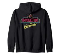 Universal Studios Marquee Viaje Familiar Neon Felpa con Cappuccio