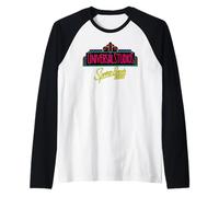 Universal Studios Spring Break 2026 Neon Logo Maglia con Maniche Raglan