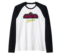 Universal Studios Spring Break Neon Logo Maglia con Maniche Raglan