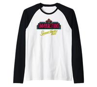 Universal Studios Summer Vacation 2026 Neon Logo Maglia con Maniche Raglan